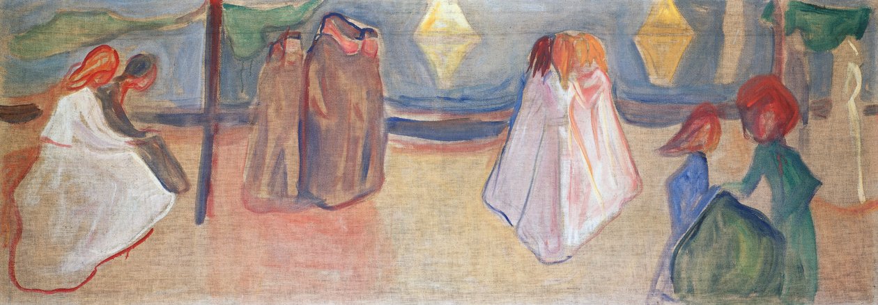 Kesäyö tekijältä Edvard Munch
