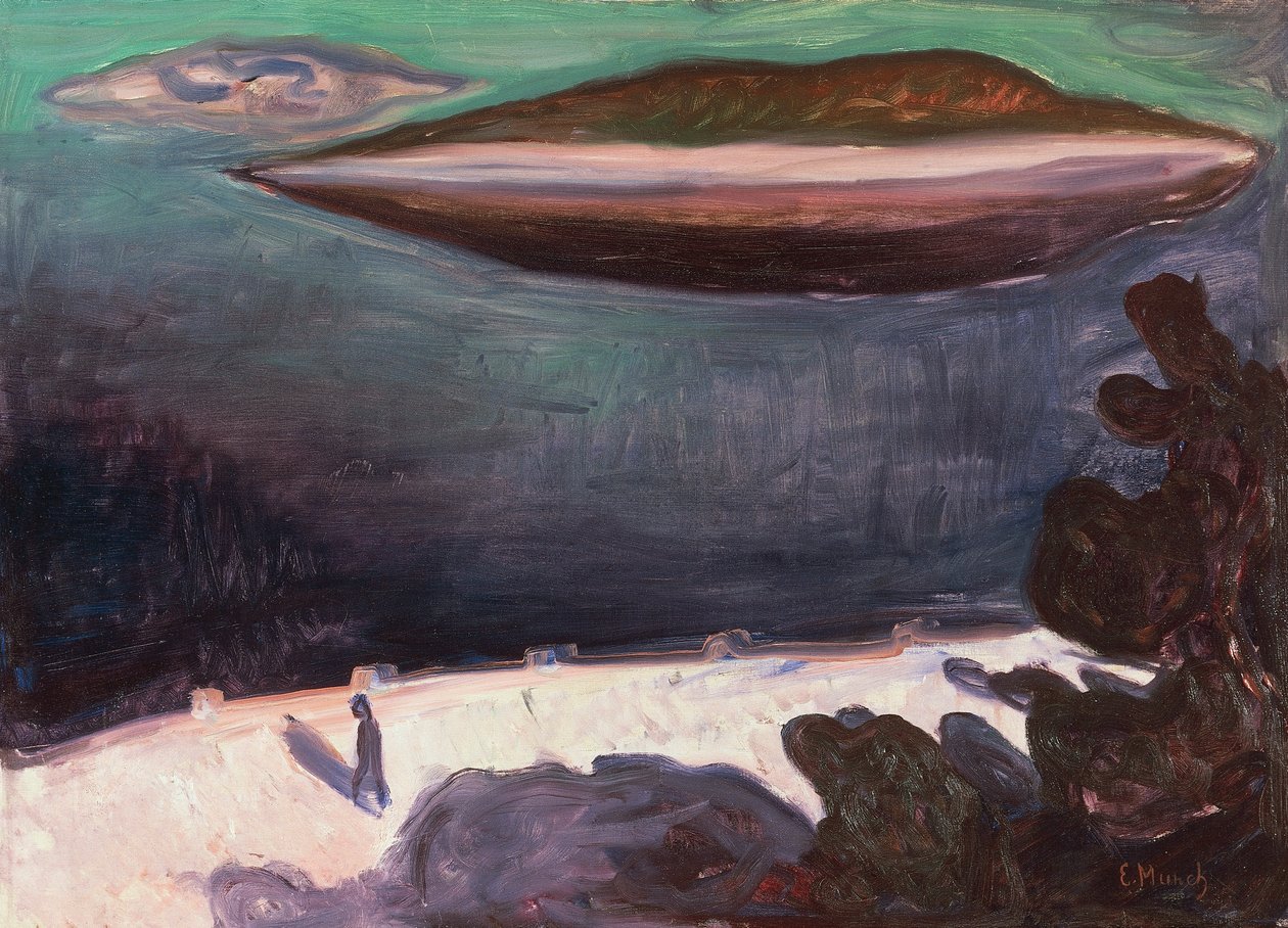 Kesäyö Oslofjordilla tekijältä Edvard Munch