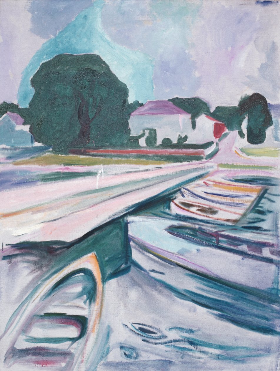 Aasgaardstrandin silta tekijältä Edvard Munch