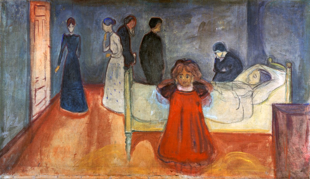Kuollut äiti ja lapsi, 1897-1899 tekijältä Edvard Munch