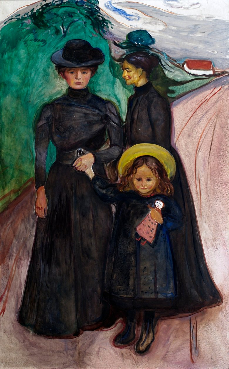Perhe (kirjaperhe) tekijältä Edvard Munch