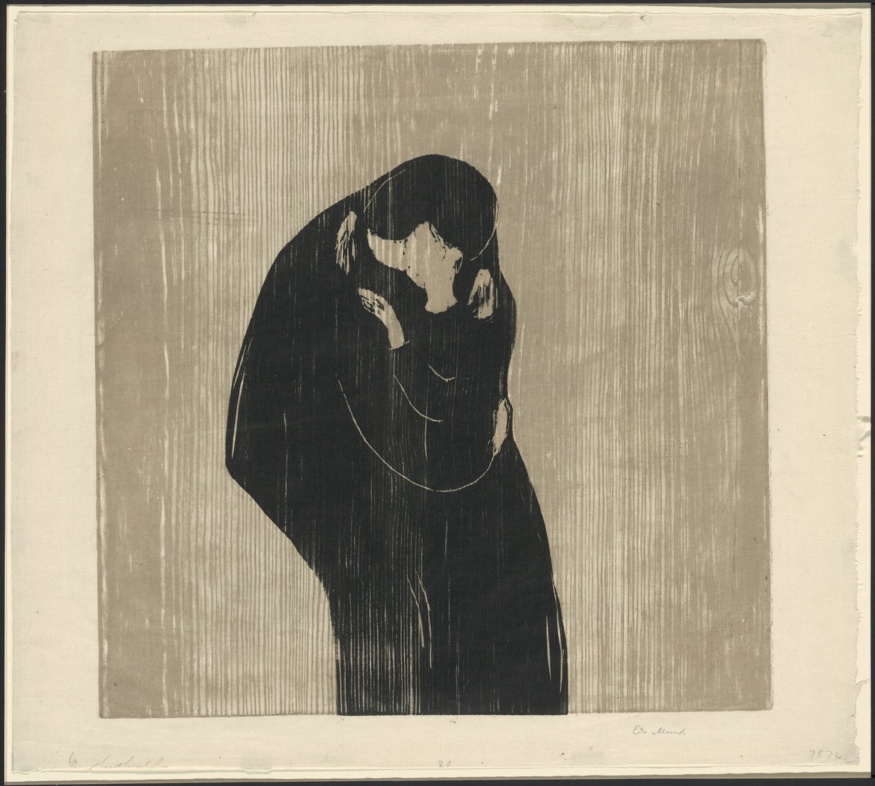 Suudelma IV tekijältä Edvard Munch