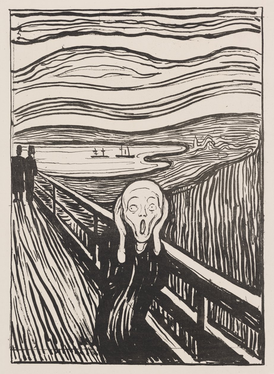 Kirkaisu tekijältä Edvard Munch