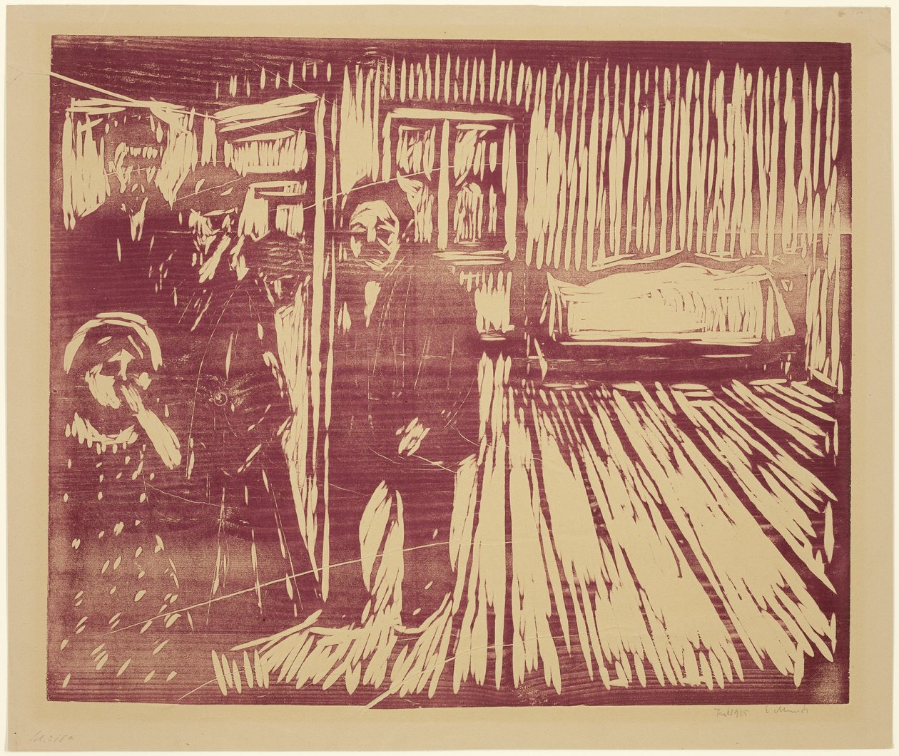 Kuoleman tuoksu tekijältä Edvard Munch