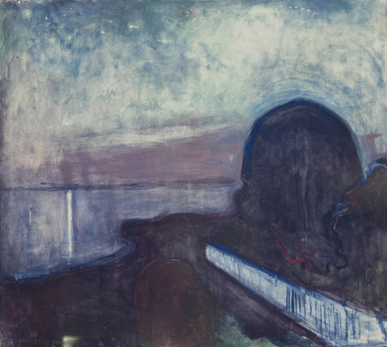 Tähtikirkas yö tekijältä Edvard Munch