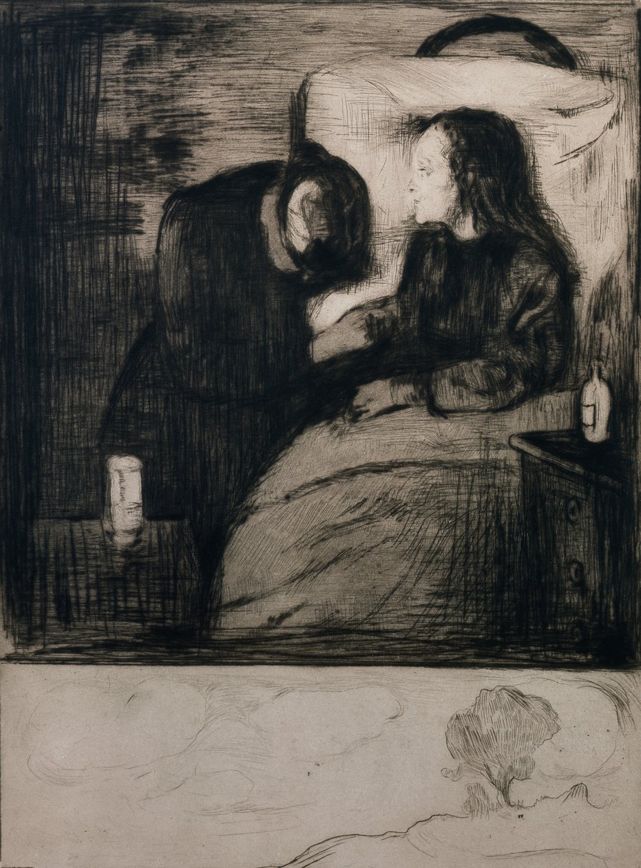 Sairas lapsi tekijältä Edvard Munch