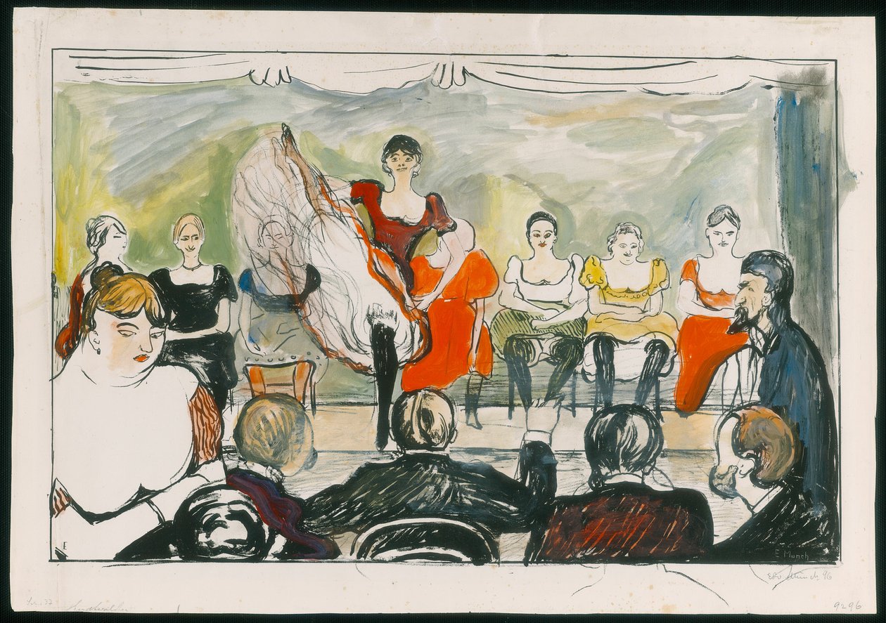 Tingletangle tekijältä Edvard Munch