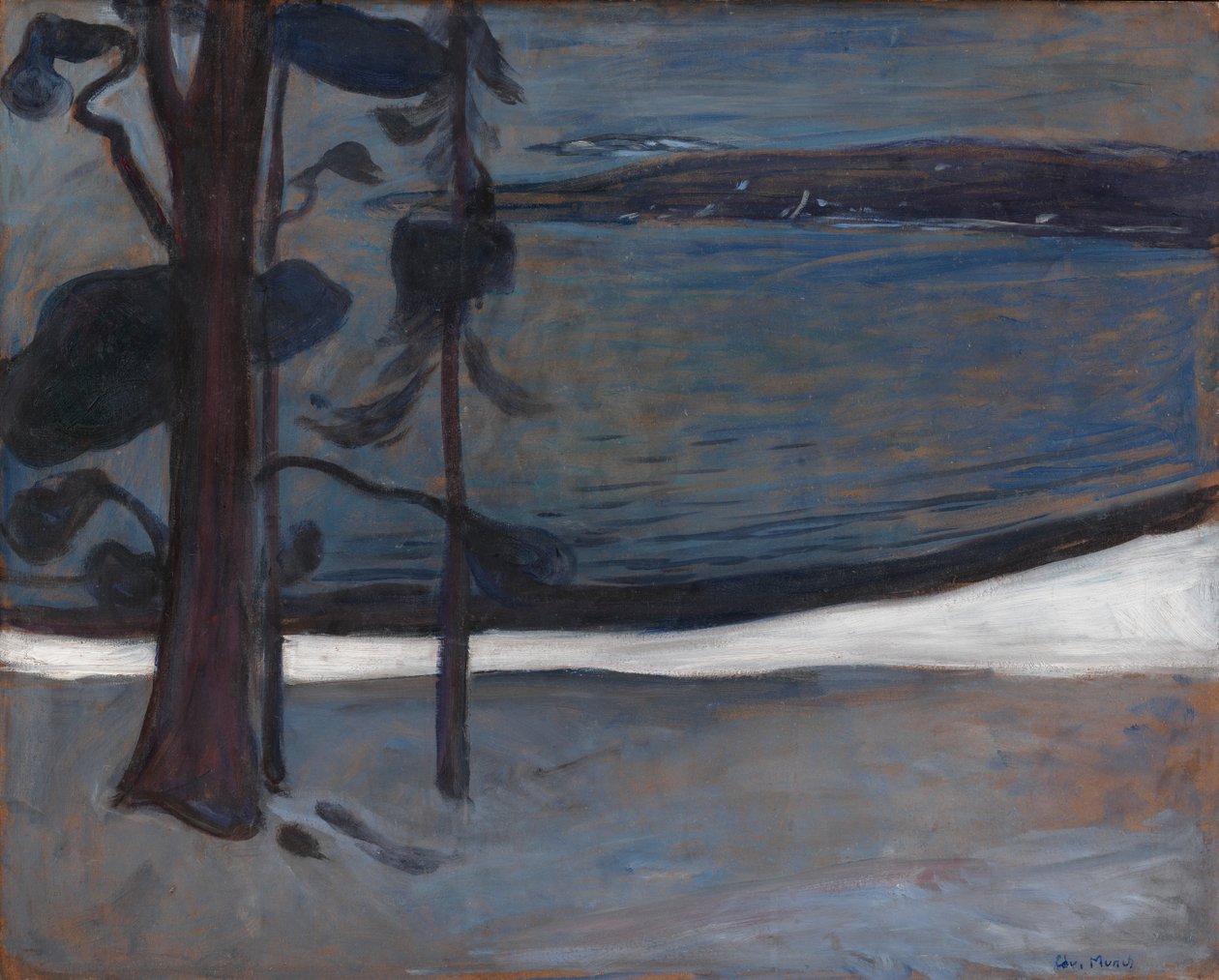 Talvi Nordstrandissa tekijältä Edvard Munch