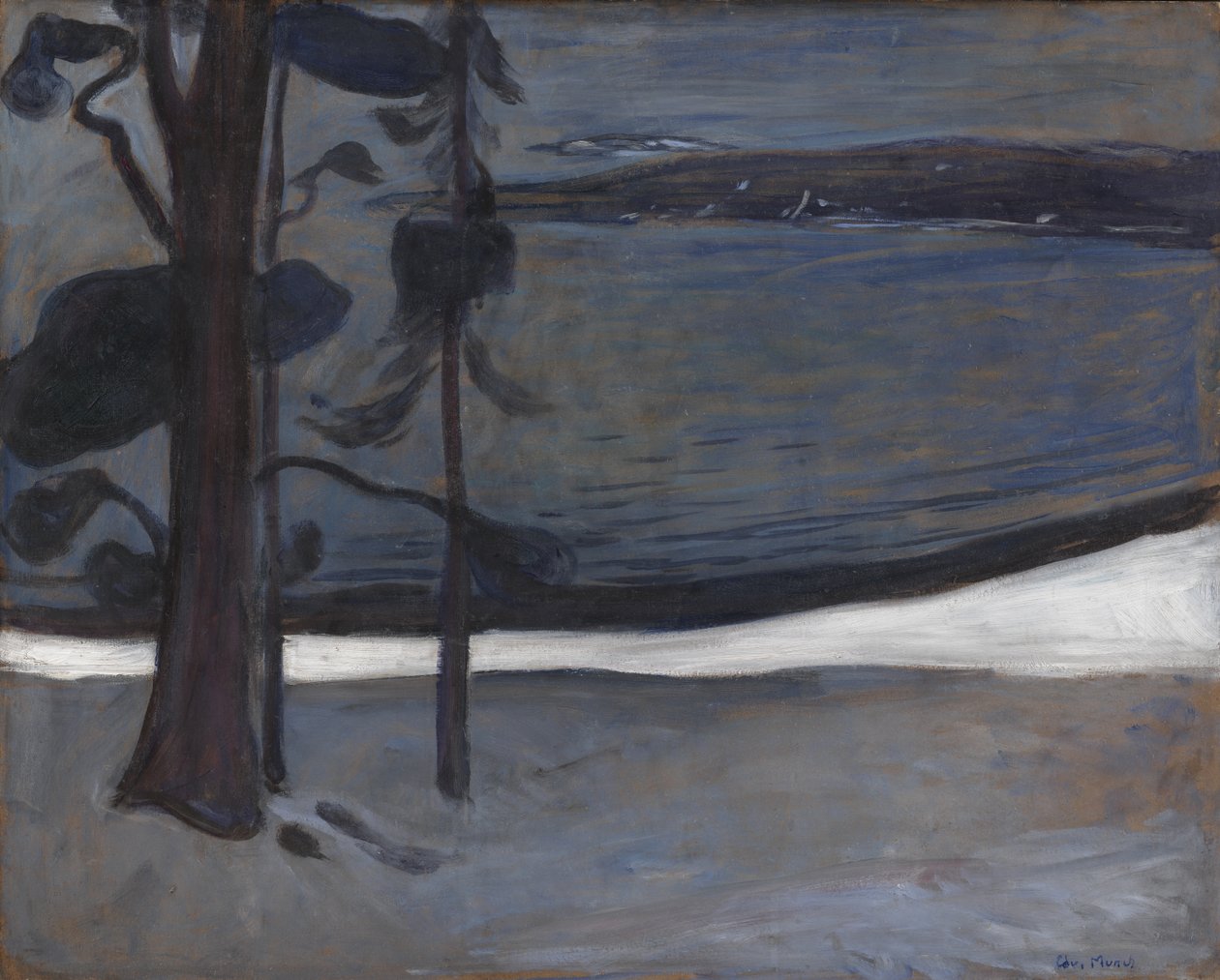 Talvi Nordstrandissa tekijältä Edvard Munch