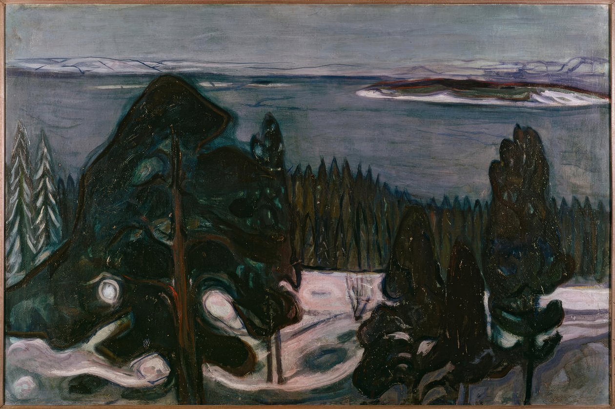 Talven yö tekijältä Edvard Munch