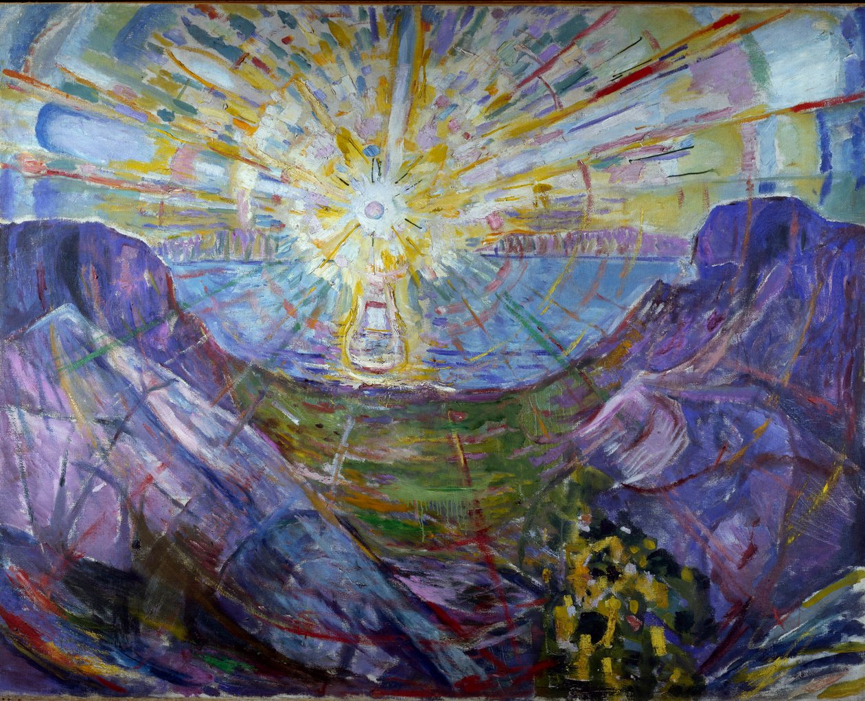 aurinko tekijältä Edvard Munch