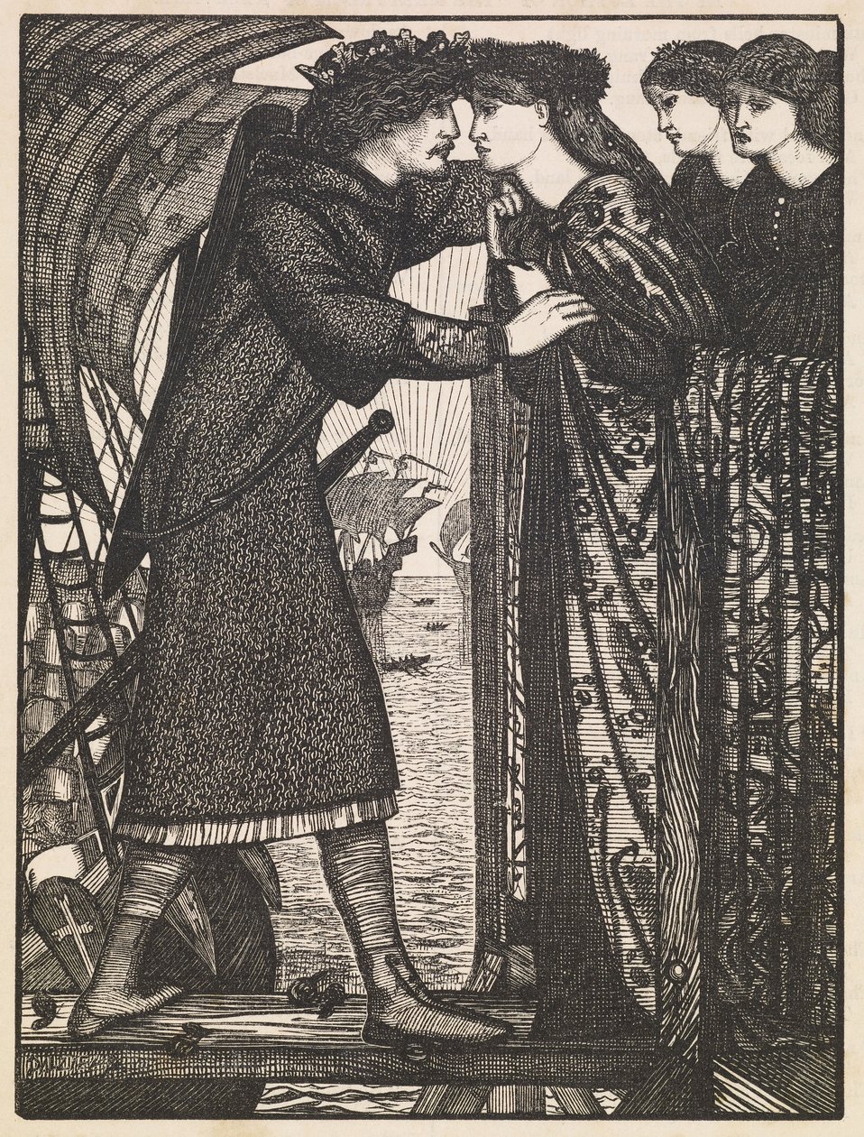 Kuningas Sigurd ristiretki tekijältä Edward Burne Jones