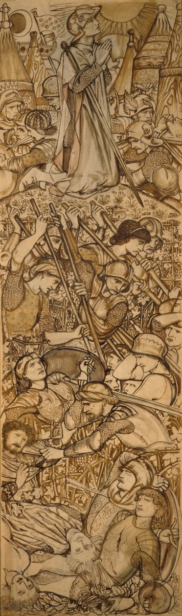 Beth-Horonin taistelu tekijältä Edward Burne Jones