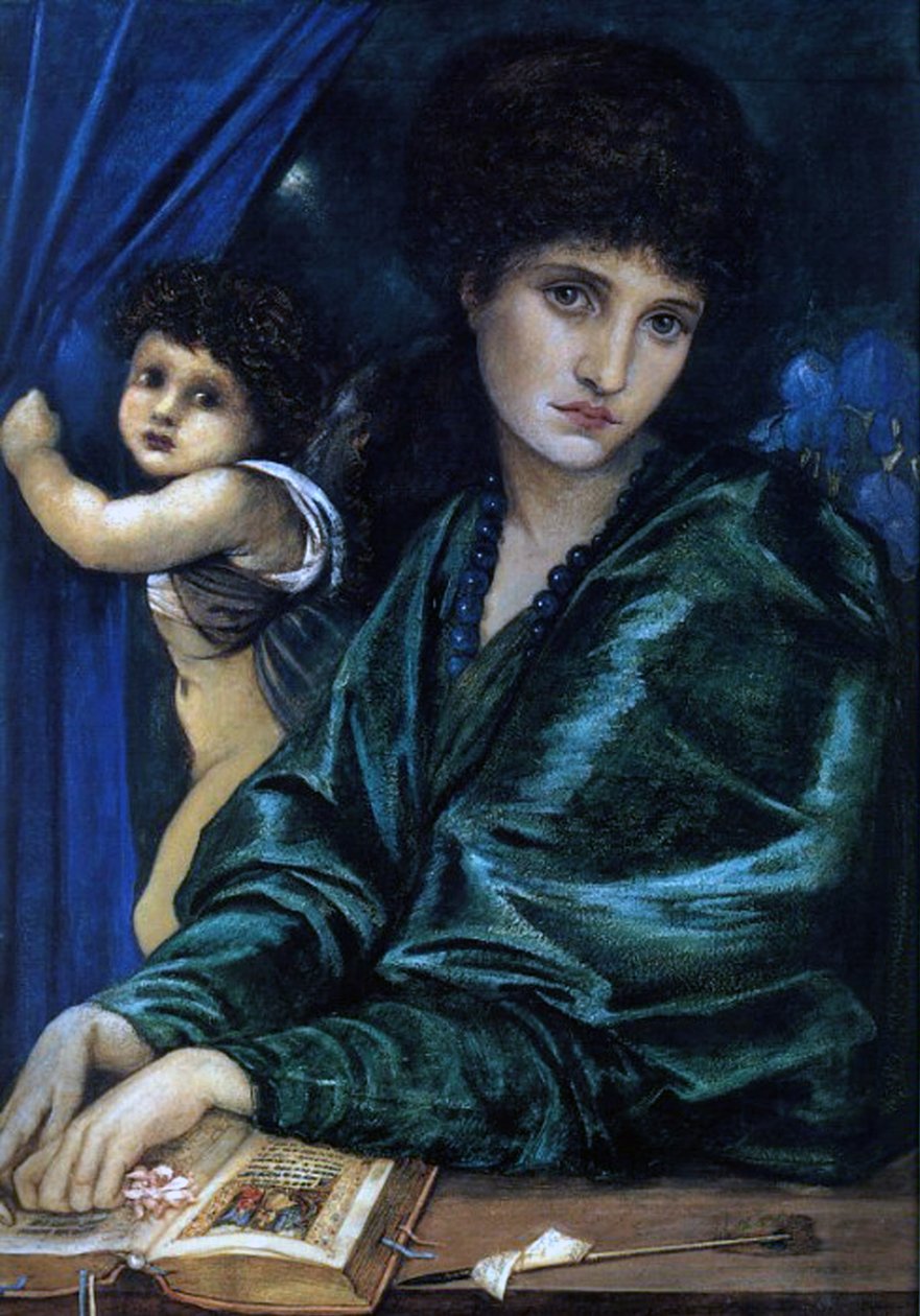 Maria Zambaco, taiteilijan emäntä, 1870 tekijältä Edward Burne Jones