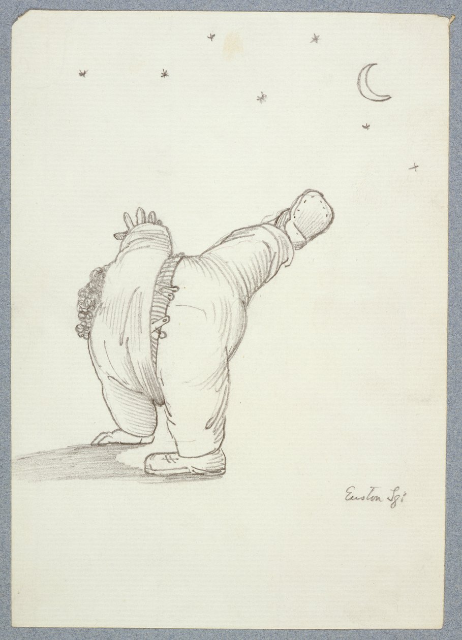 William Morris (1834-96) Esittelee Kärrynpyörää, Kuun ja Star Lightin takaa katsottuna, piirustusalbumista tekijältä Edward Burne Jones