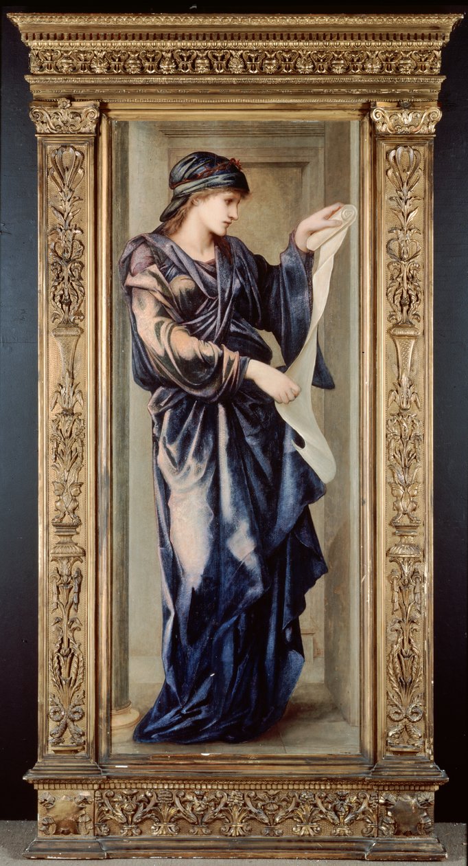 Kuuman Sibylla, 1877 tekijältä Edward Burne Jones