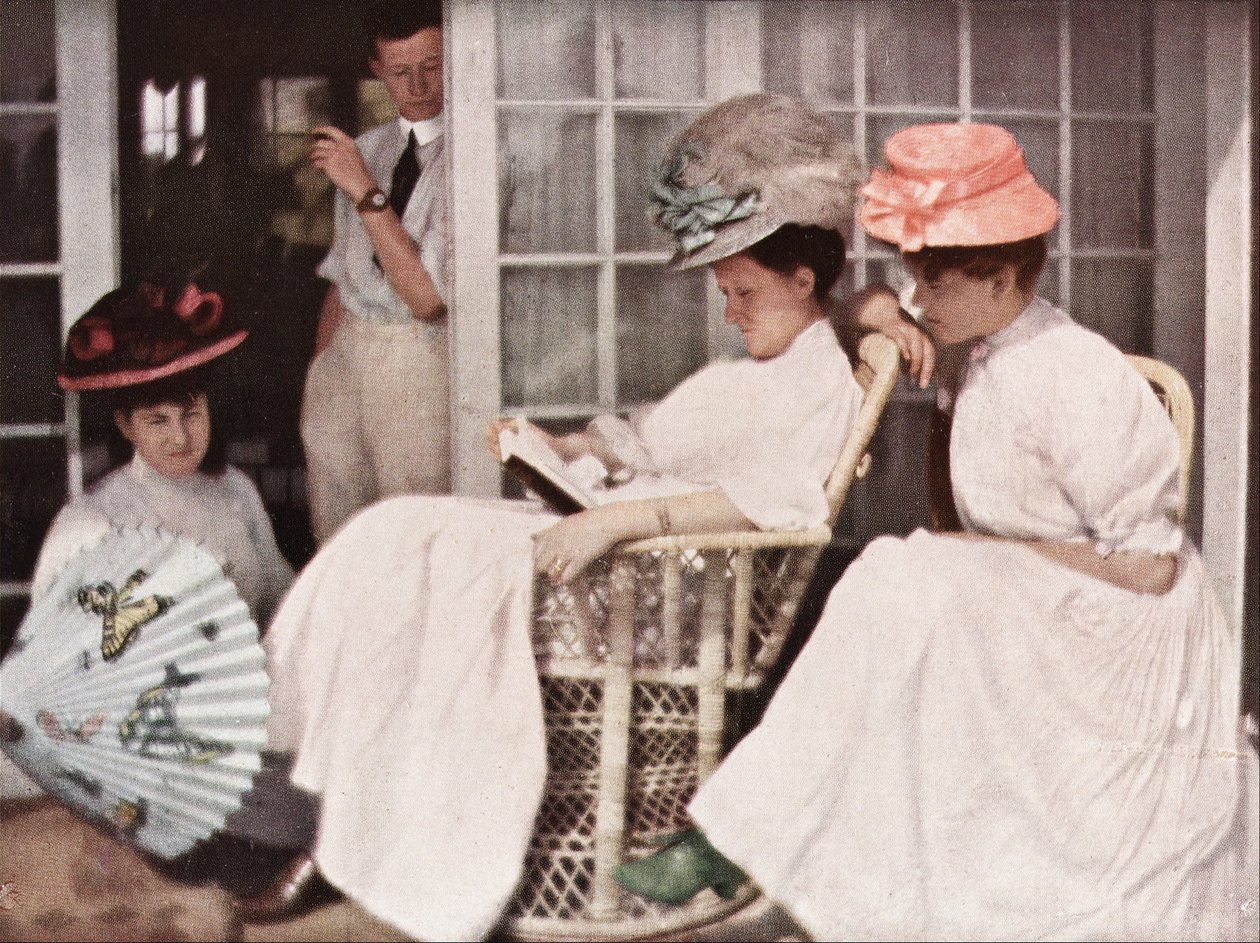 Talon veneessä-hirsimökki tekijältä Edward Jean Steichen