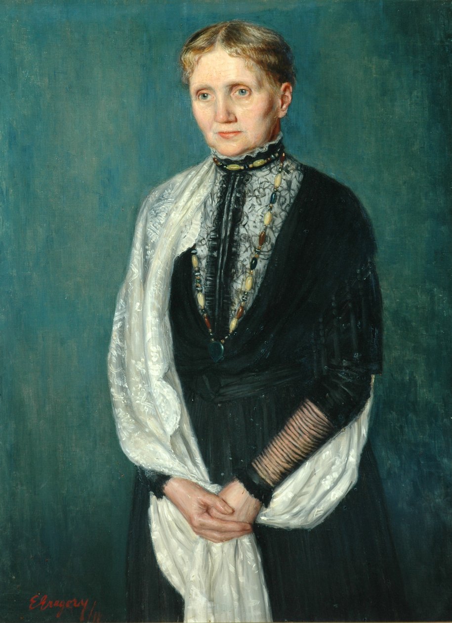 Vanha rouva, 1911 tekijältä Edward John Gregory