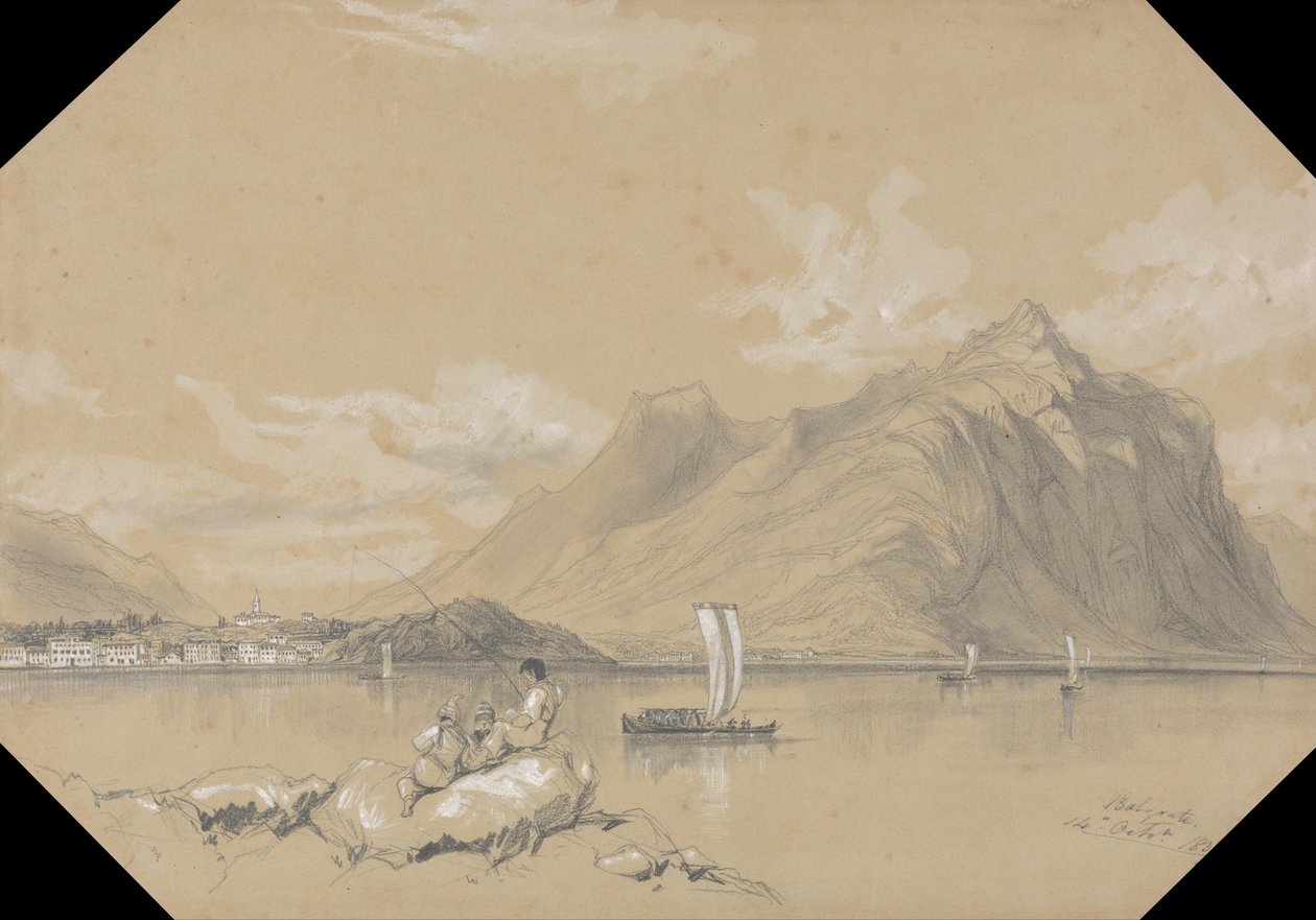 Balgrate. 14. lokakuuta. 1837 tekijältä Edward Lear