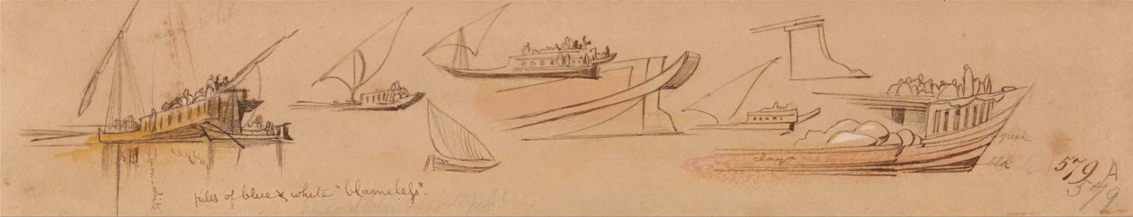 Veneitä Niilillä tekijältä Edward Lear