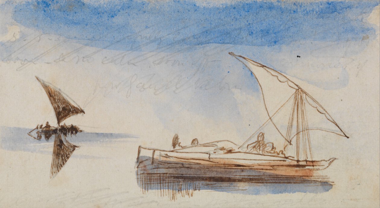 Veneitä Niilillä tekijältä Edward Lear