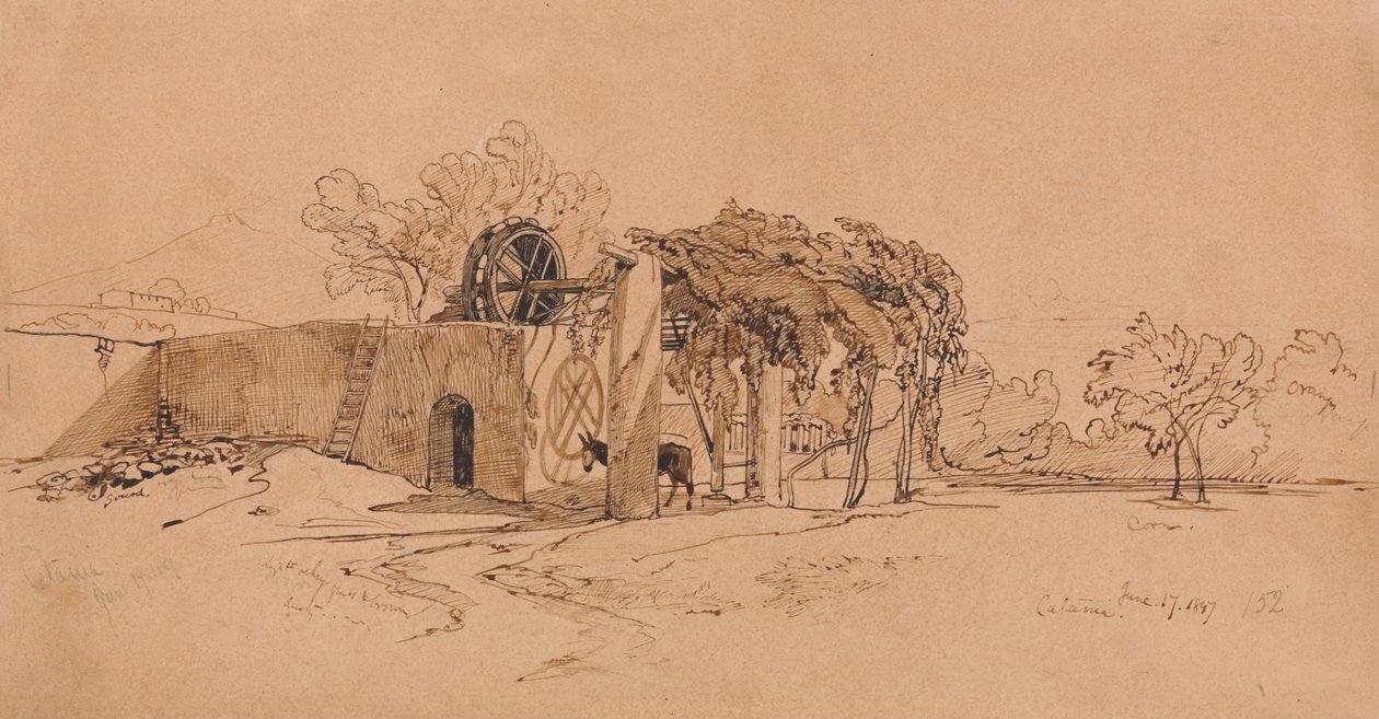 Catania tekijältä Edward Lear