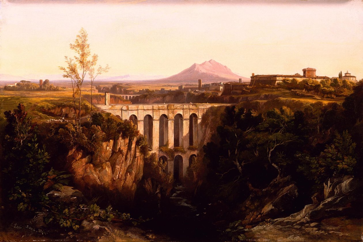 Civita Castellana tekijältä Edward Lear