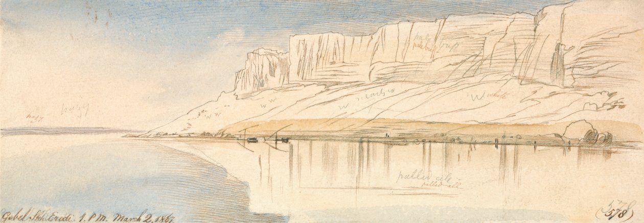 Jebel Sheikhin perilliset tekijältä Edward Lear