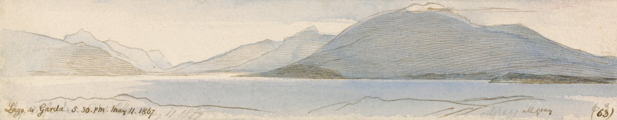 Gardajärvi tekijältä Edward Lear