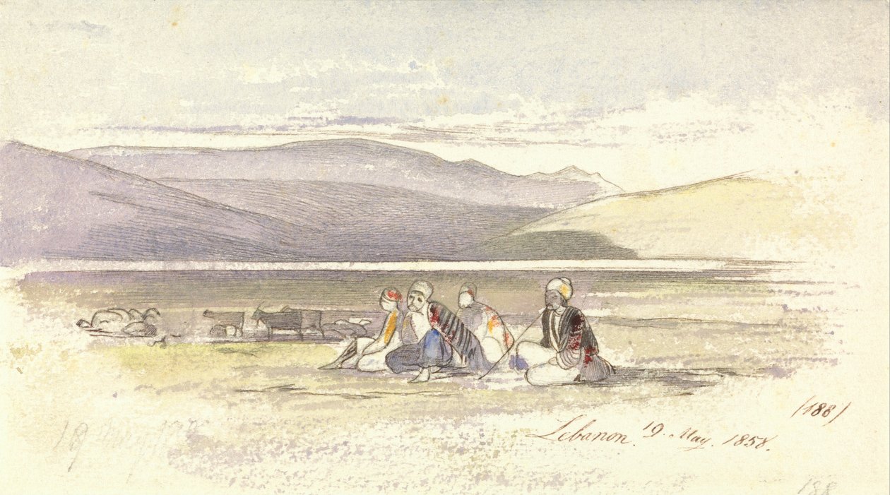 Libanon tekijältä Edward Lear