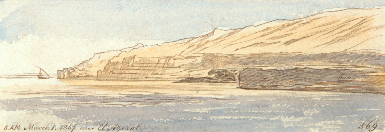 Lähellä El Azeratia tekijältä Edward Lear