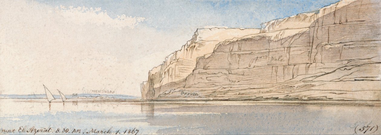 Lähellä El Azeratia tekijältä Edward Lear