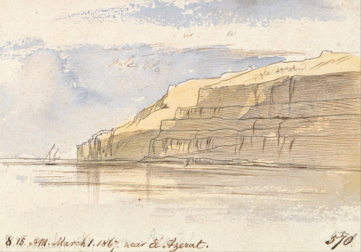 Lähellä El Azeratia tekijältä Edward Lear