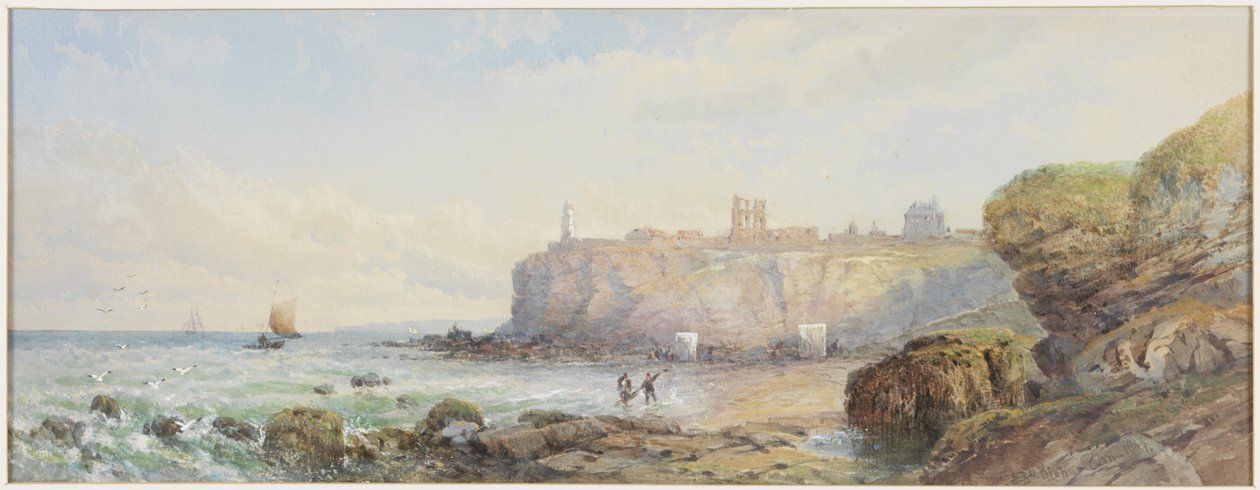 Tynemouth (akvarelli ja vartaloväri paperille) tekijältä Edward Richardson
