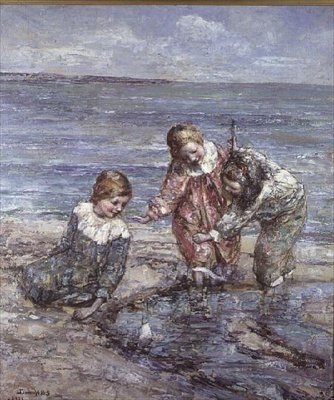 Rock Pool tekijältä Edward Atkinson Hornel