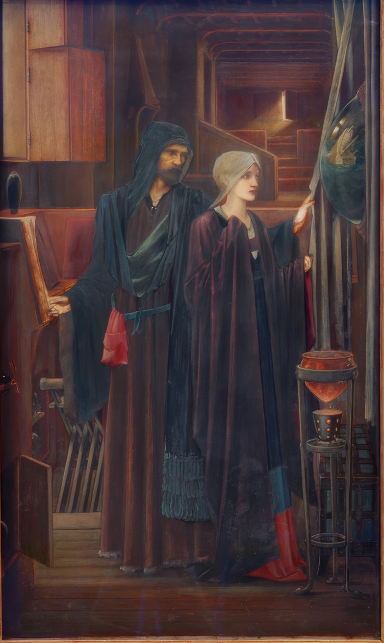 Taikuri tekijältä Edward Burne Jones