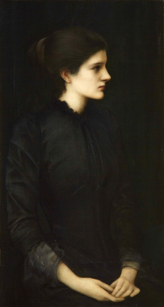 Amy Gaskellin muotokuva, 1893. tekijältä Edward Burne Jones