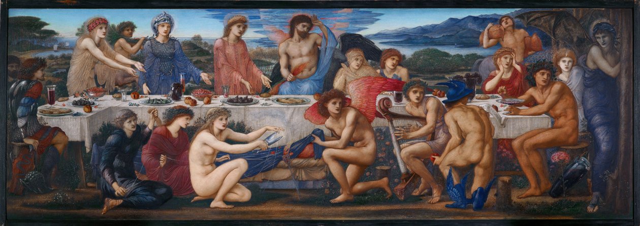 Peleuksen juhla tekijältä Edward Burne Jones