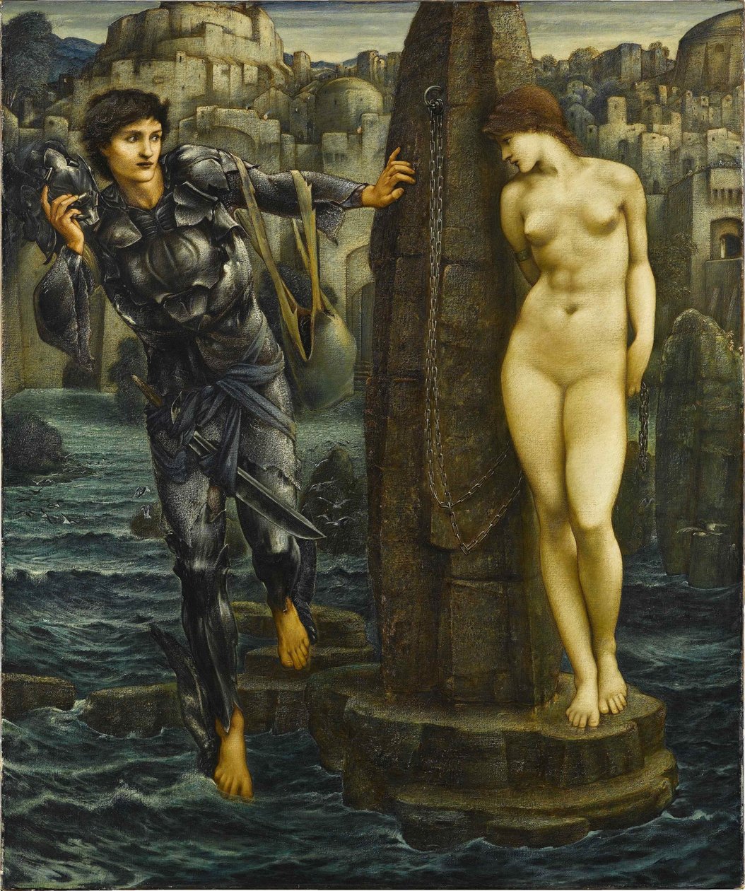 The Rock of Doom, 1885-1888. tekijältä Edward Burne Jones