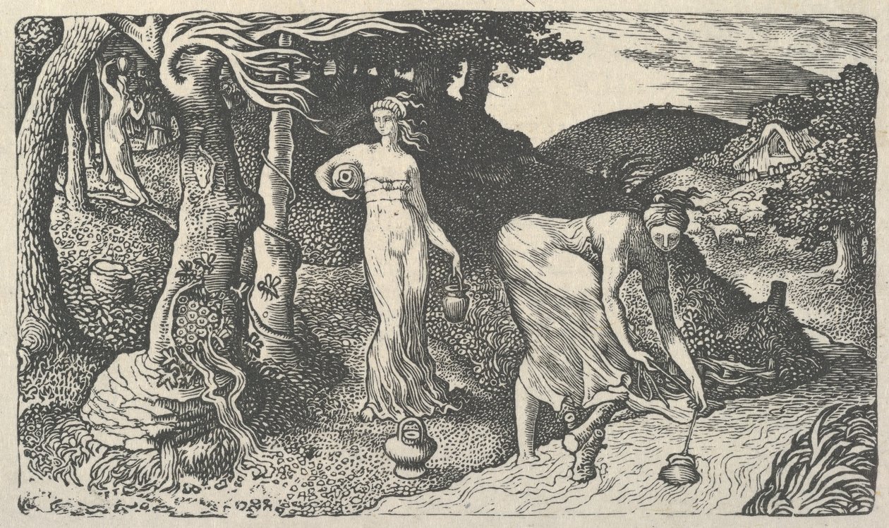 The Brook, 1829. tekijältä Edward Calvert