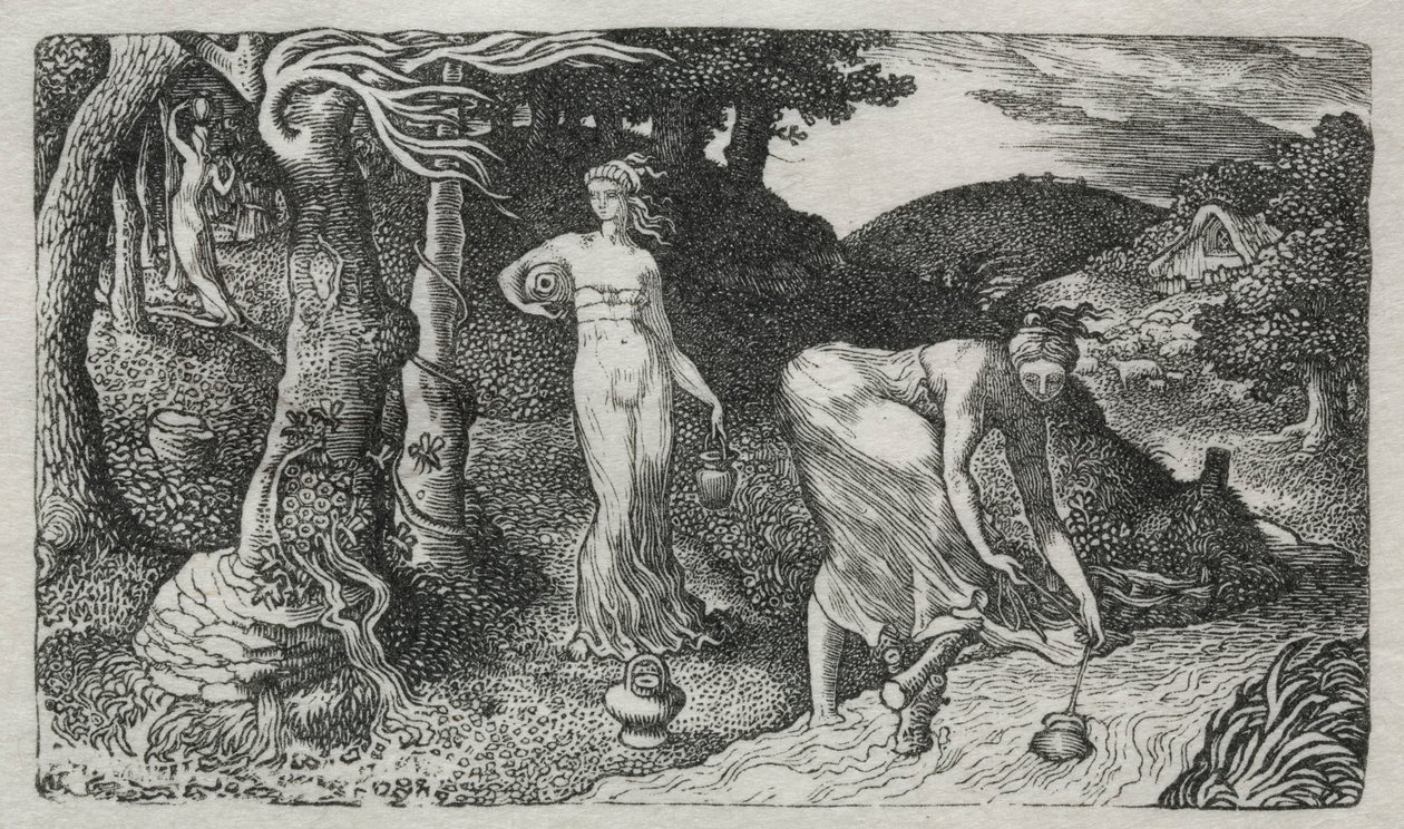 The Brook, 1829. tekijältä Edward Calvert