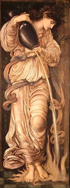 Temperance, n. 1867 (sekoitetut mediat) tekijältä Edward Coley Burne Jones