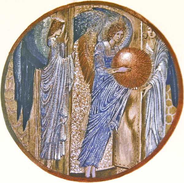 Kukkakirja: IX. kultainen portti tekijältä Edward Coley Burne Jones