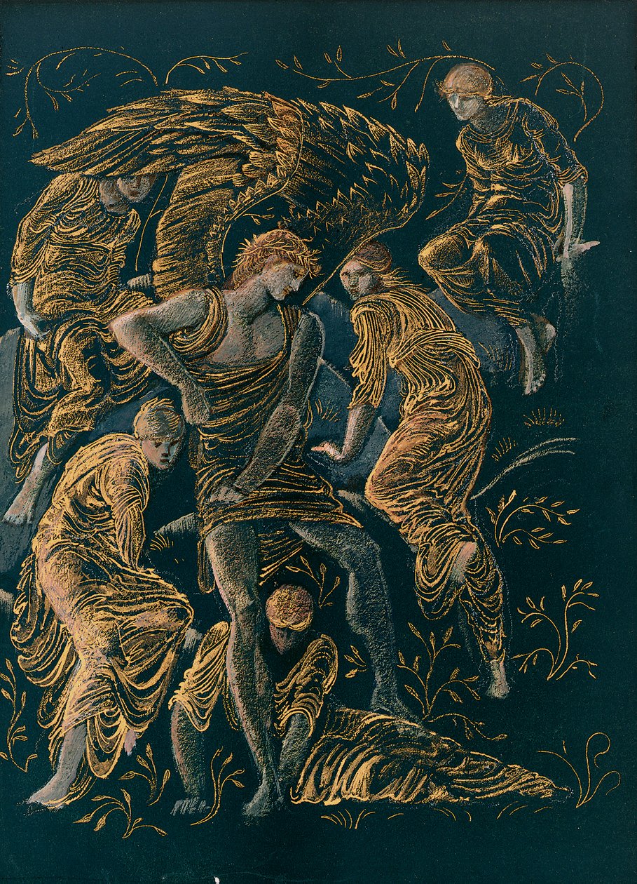 Cupidon metsästysmaa tekijältä Edward Burne Jones