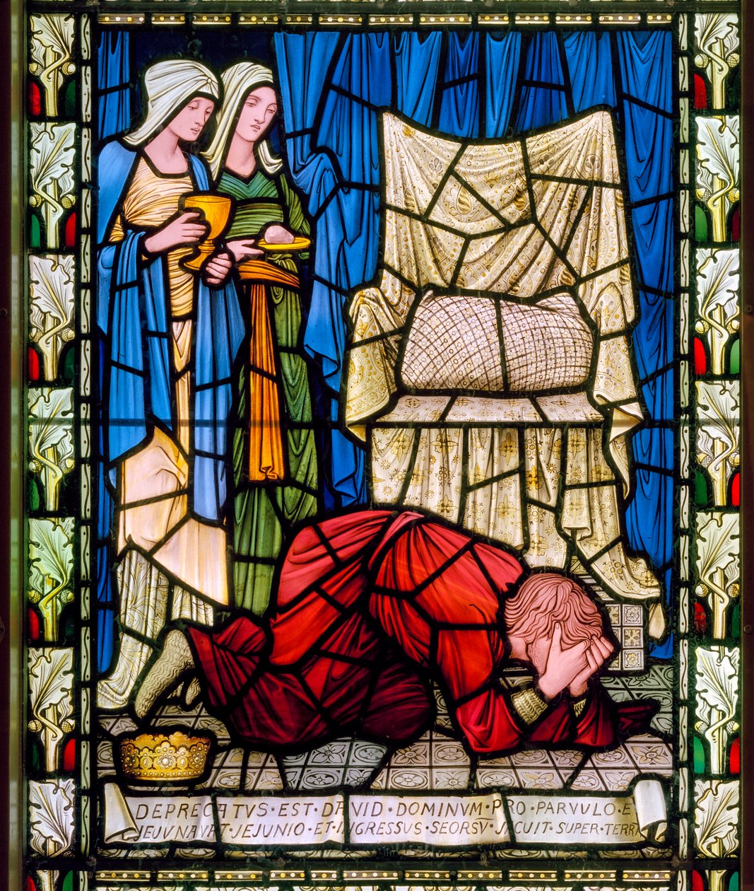David Lamenting, n. 1896 (lasimaalaus) tekijältä Edward Coley Burne Jones
