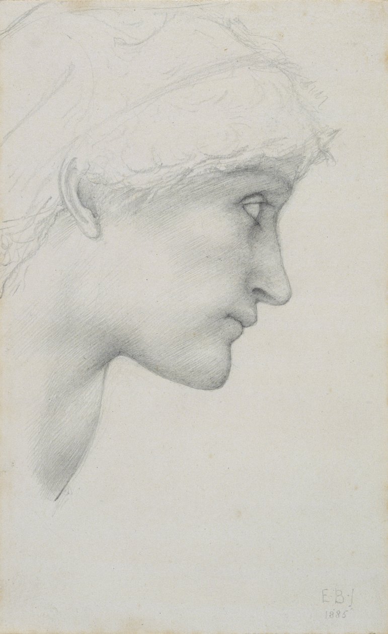Pää tekijältä Edward Coley Burne Jones