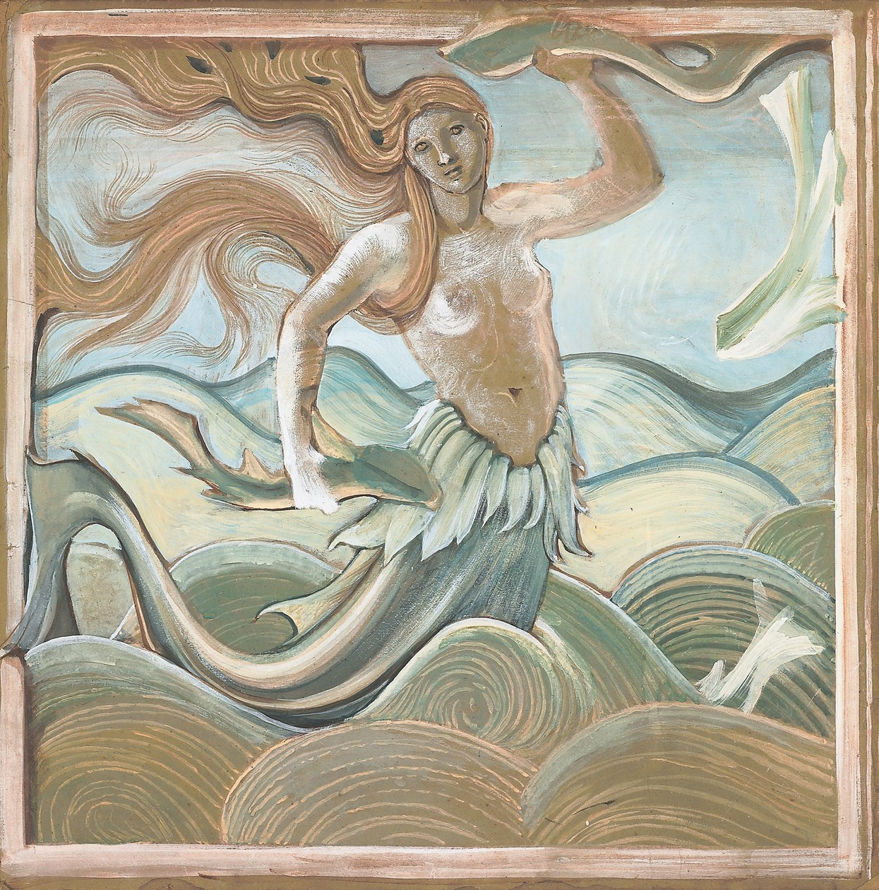 Merinymfi, tekijältä Edward Burne Jones