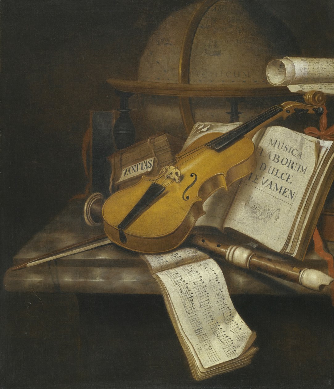 Vanitas asetelma tekijältä Edward Collier