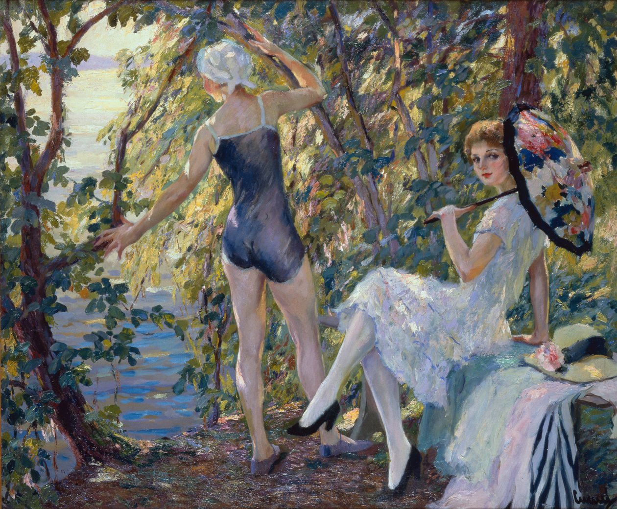 Kylpijät tekijältä Edward Cucuel