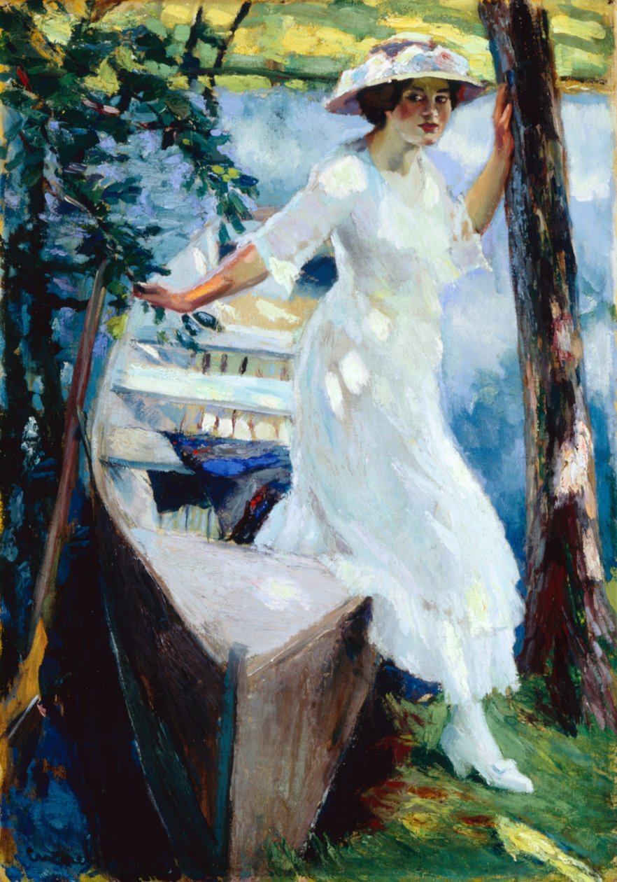 Rendezvous (öljy kankaalle) tekijältä Edward Cucuel